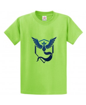 Team Mystic Pokemon Animated Classic Unisex Kids and Adults T-Shirt